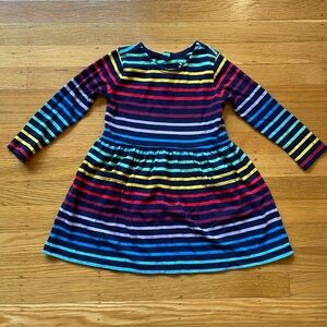 Rainbow Primary dress - size 3